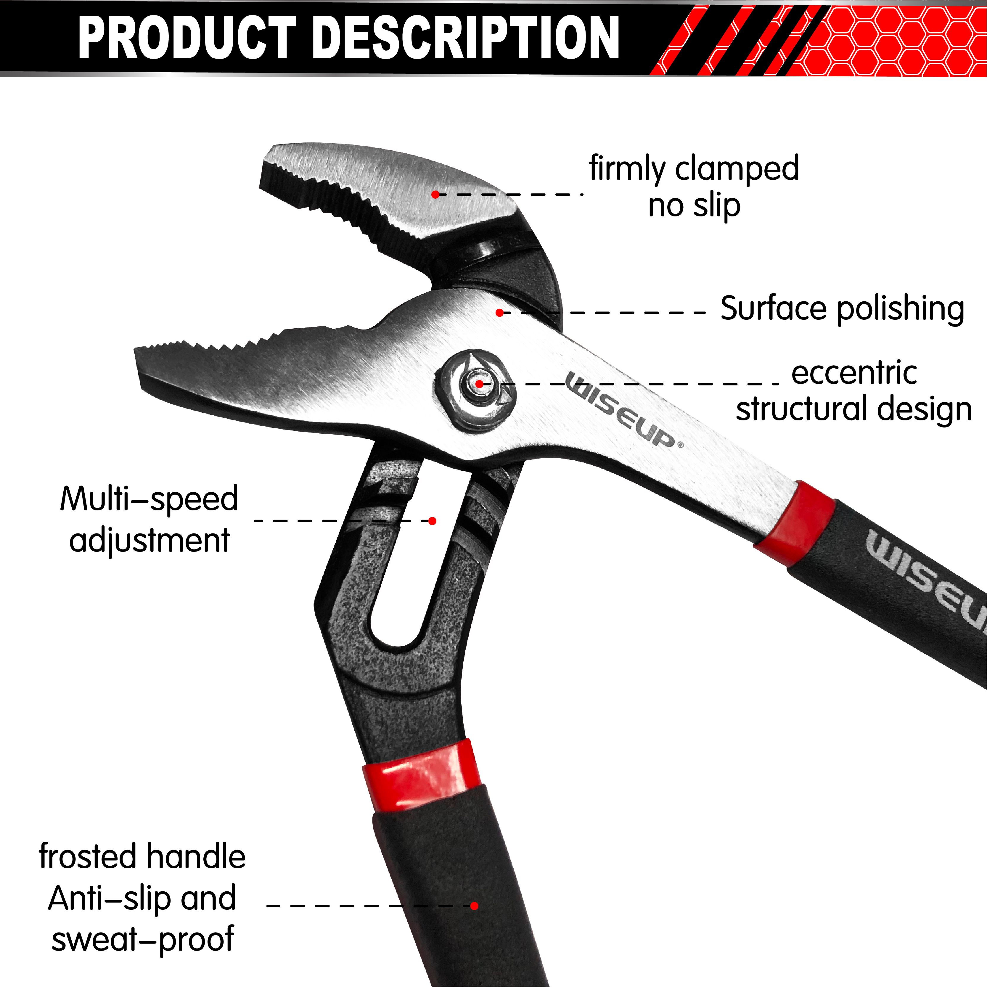 WATER PUMP WRENCH（A6） Wiseup tools