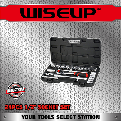 24PCS 1/2" SOCKET SET