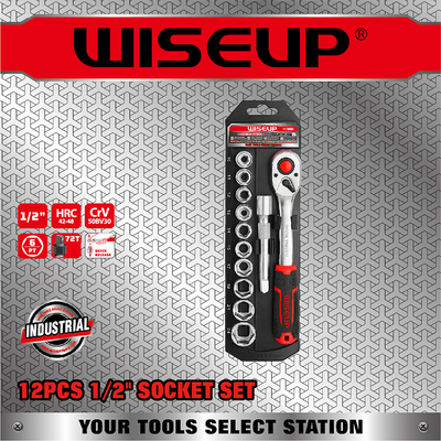 12PCS 1/2" SOCKET SET