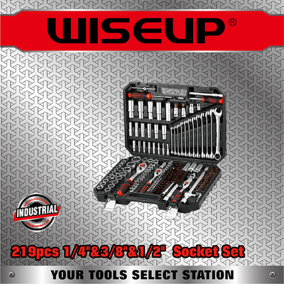 219PCS 3/8"&1/4"&1/2" &nbsp;SOCKET SET