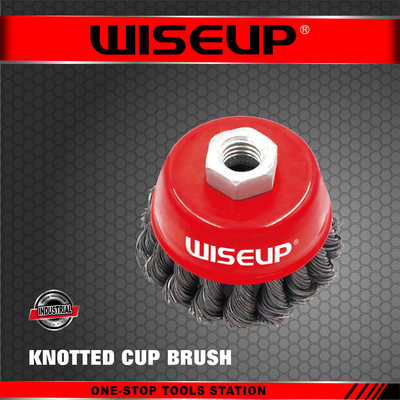 KNOTTED CUP BRUSH