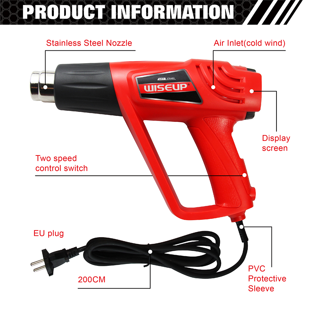 HOT AIR GUN Wiseup tools