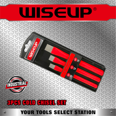 3PCS COLD CHISEL SET