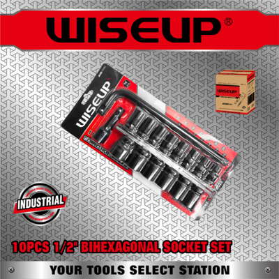 16PCS 1/2"SOCKET SET