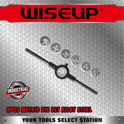 8PCS METRIC DIE SET ALLOY STEEL