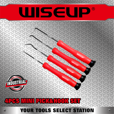 4PCS MINI PICK&HOOK SET