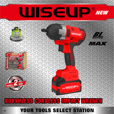 BRUSHLESS CORDLESS IMPACT WRENCH500N.m