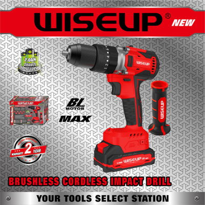 BRUSHLESS CORDLESS IMPACT DRILL13MM