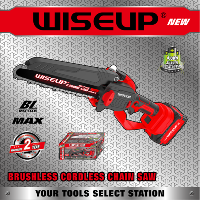 BRUSHLESS CORDLESS CHAIN SAW