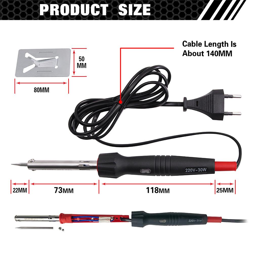 SOLDERING IRON（30/40/60） - Wiseup tools